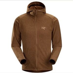 Men’s Arc’teryx Caliber Hoodie- Size Medium (brown)
